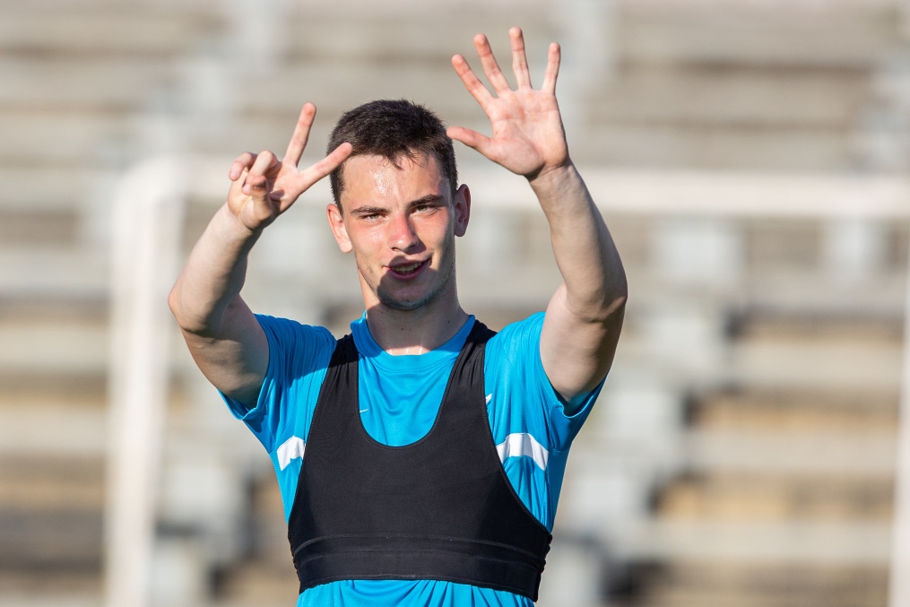 «Газпром» — тренировочные сборы «Зенита»-м в Ставропольском крае: 6 июля, вечерняя тренировка