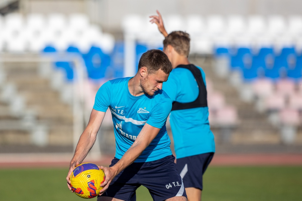 «Газпром» — тренировочные сборы «Зенита»-м в Ставропольском крае: 6 июля, вечерняя тренировка