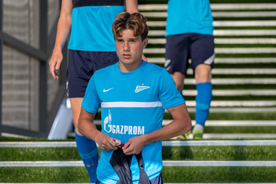 «Газпром» — тренировочные сборы «Зенита»-м в Ставропольском крае: 6 июля, вечерняя тренировка