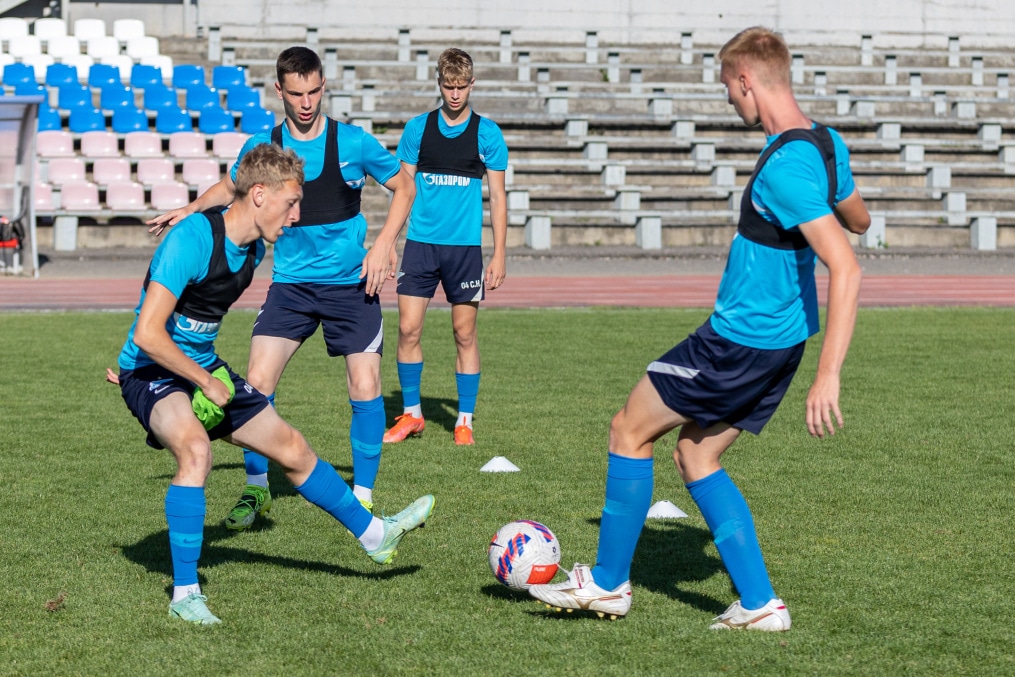 «Газпром» — тренировочные сборы «Зенита»-м в Ставропольском крае: 6 июля, вечерняя тренировка