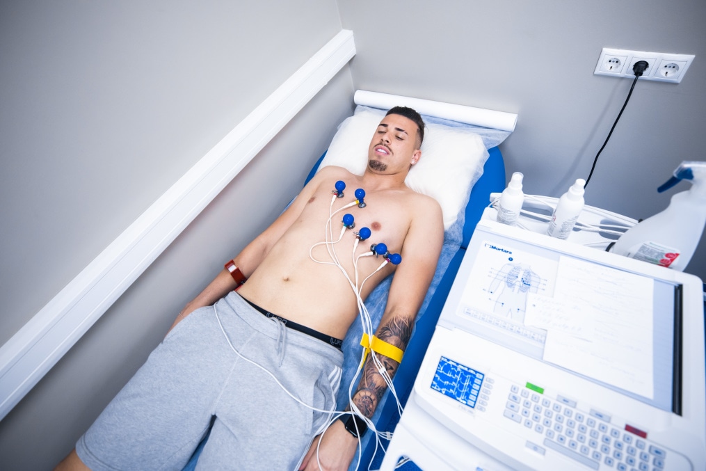 Медосмотр новых игроков «Зенита» в ММЦ «СОГАЗ»