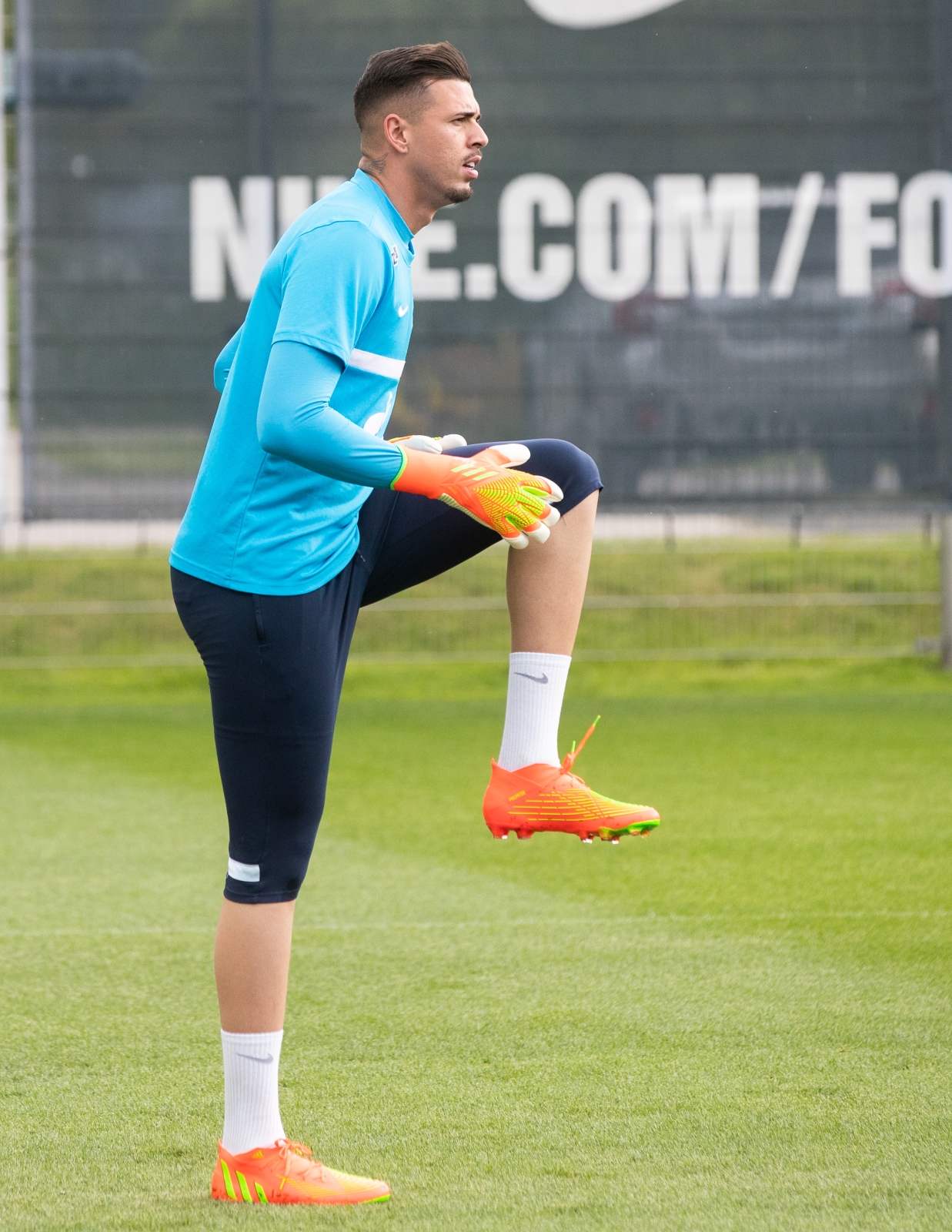 Первая тренировка Ивана Куарезмы