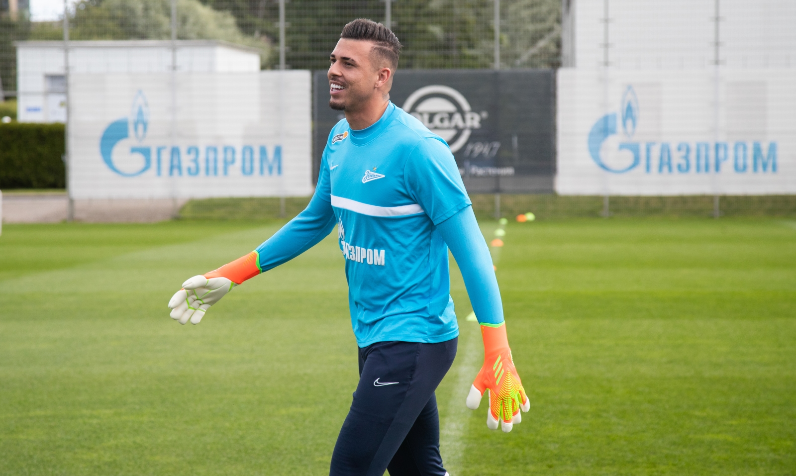 Первая тренировка Ивана Куарезмы