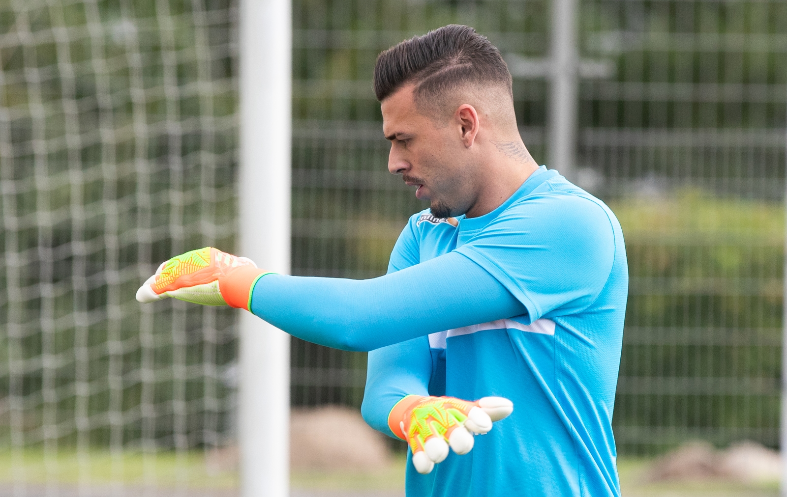 Первая тренировка Ивана Куарезмы