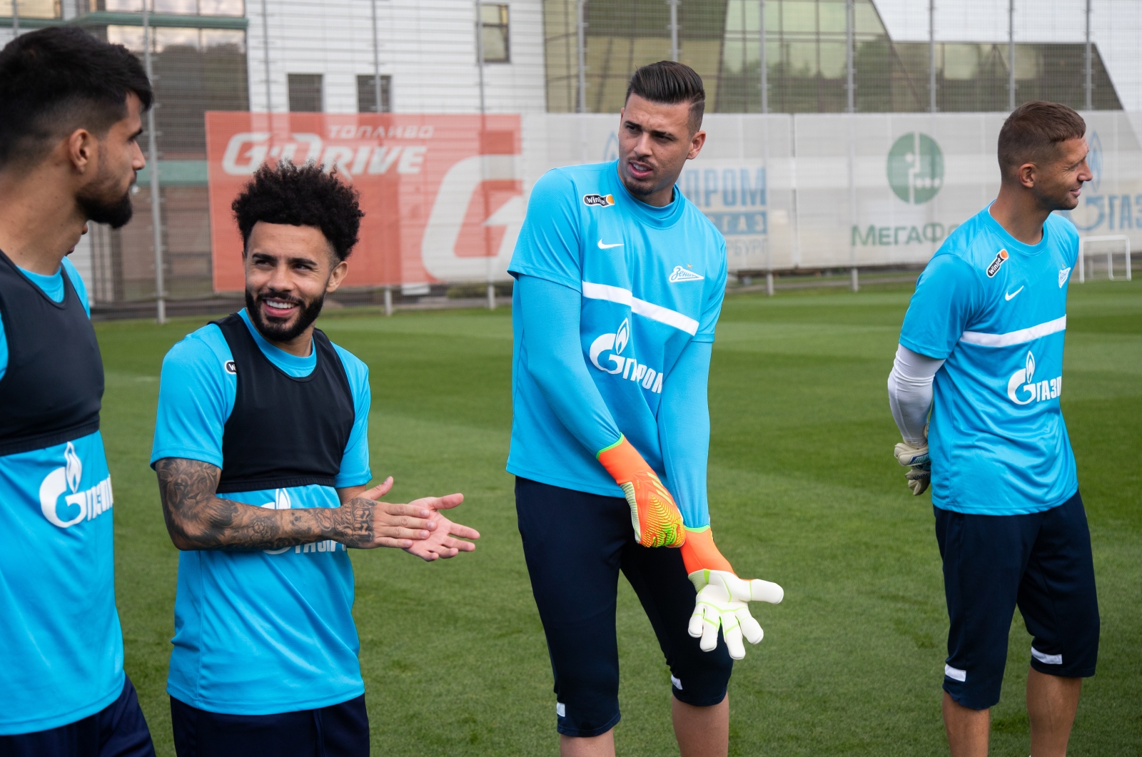 Первая тренировка Ивана Куарезмы