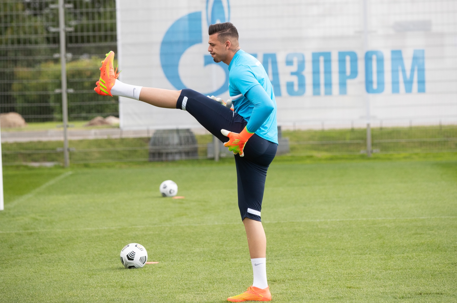 Первая тренировка Ивана Куарезмы