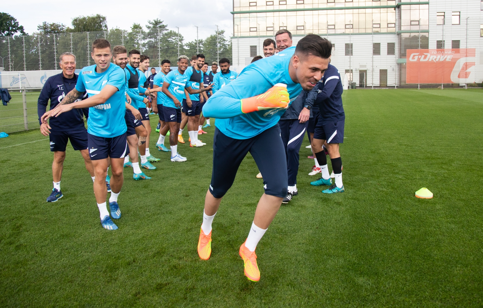 Первая тренировка Ивана Куарезмы