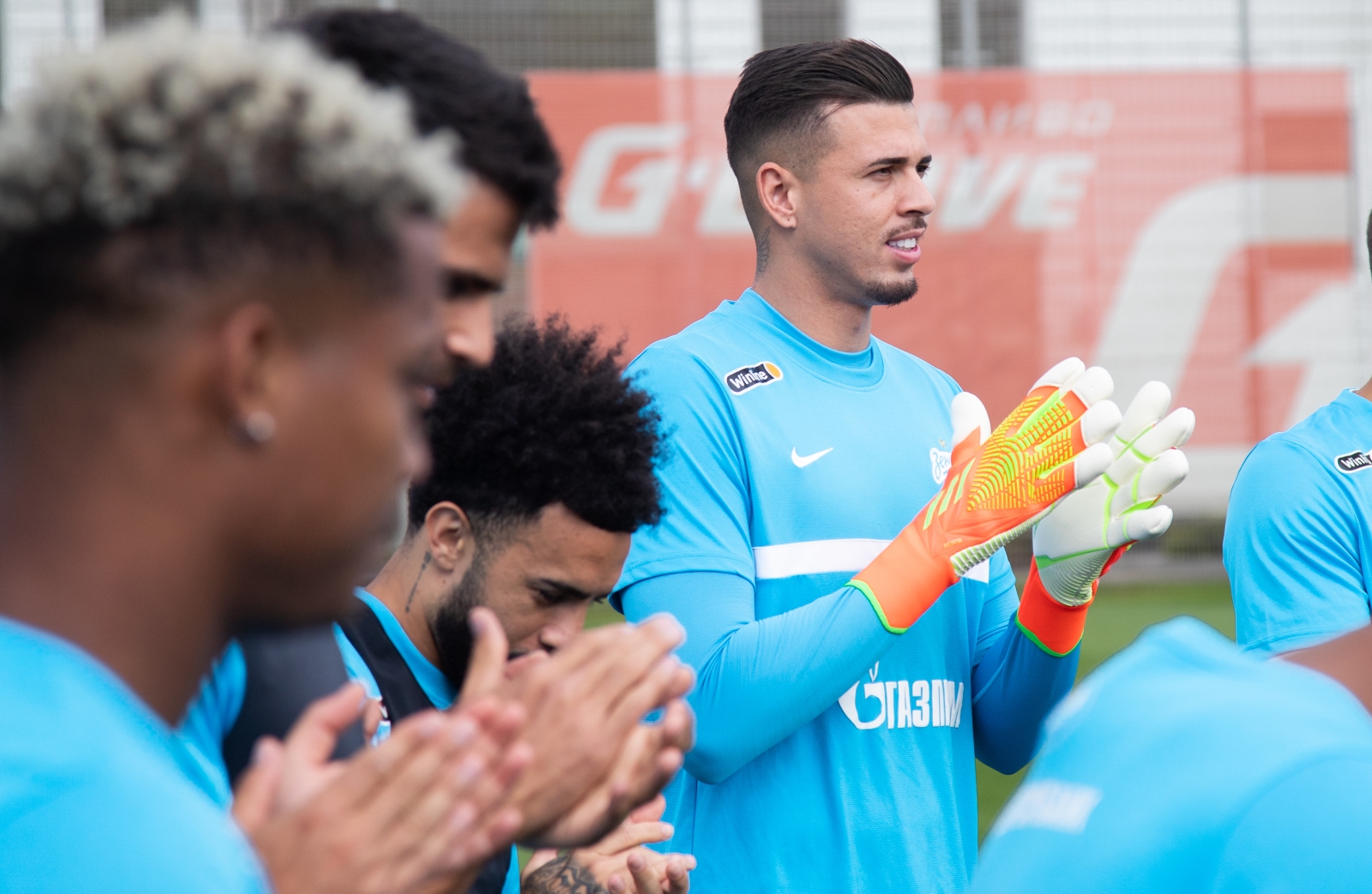 Первая тренировка Ивана Куарезмы