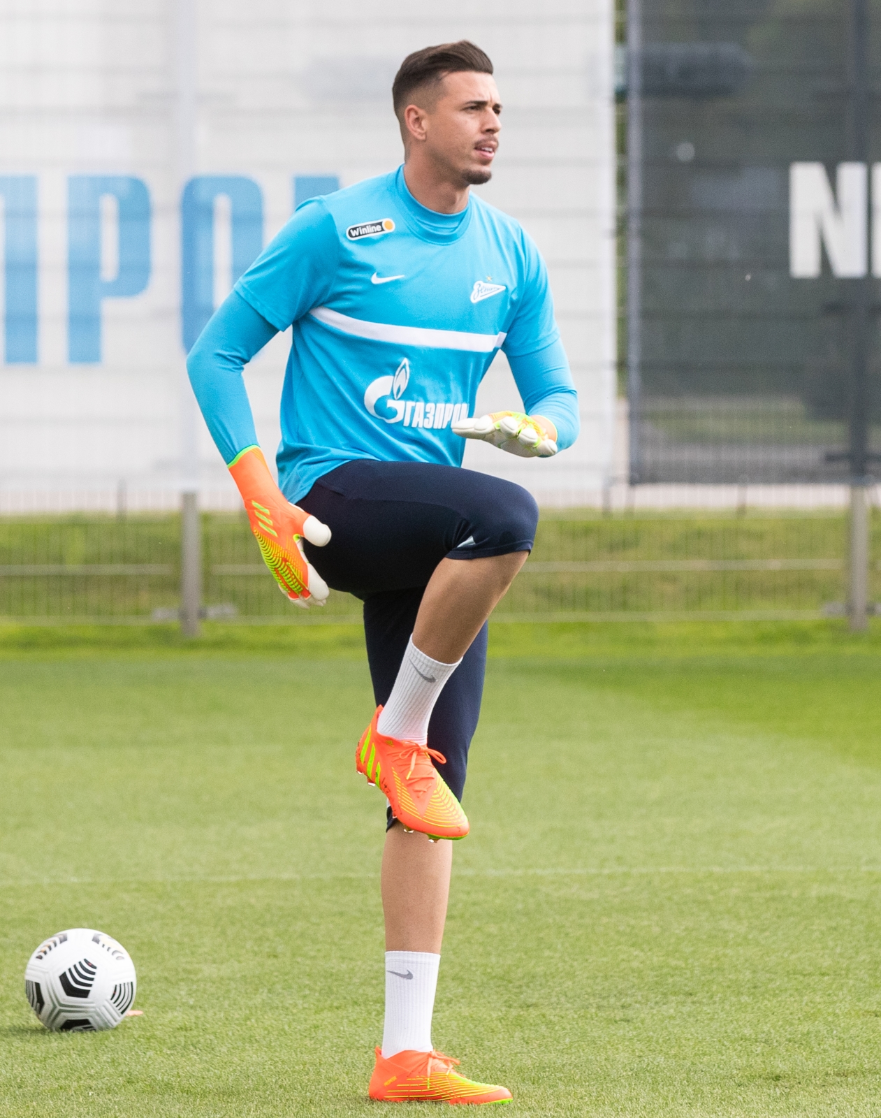 Первая тренировка Ивана Куарезмы