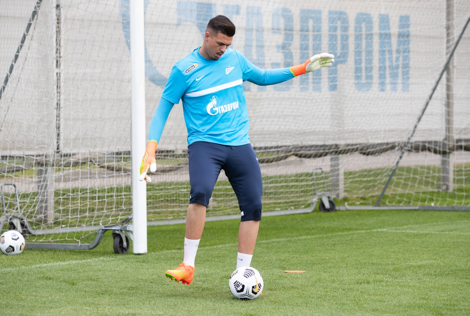 Первая тренировка Ивана Куарезмы