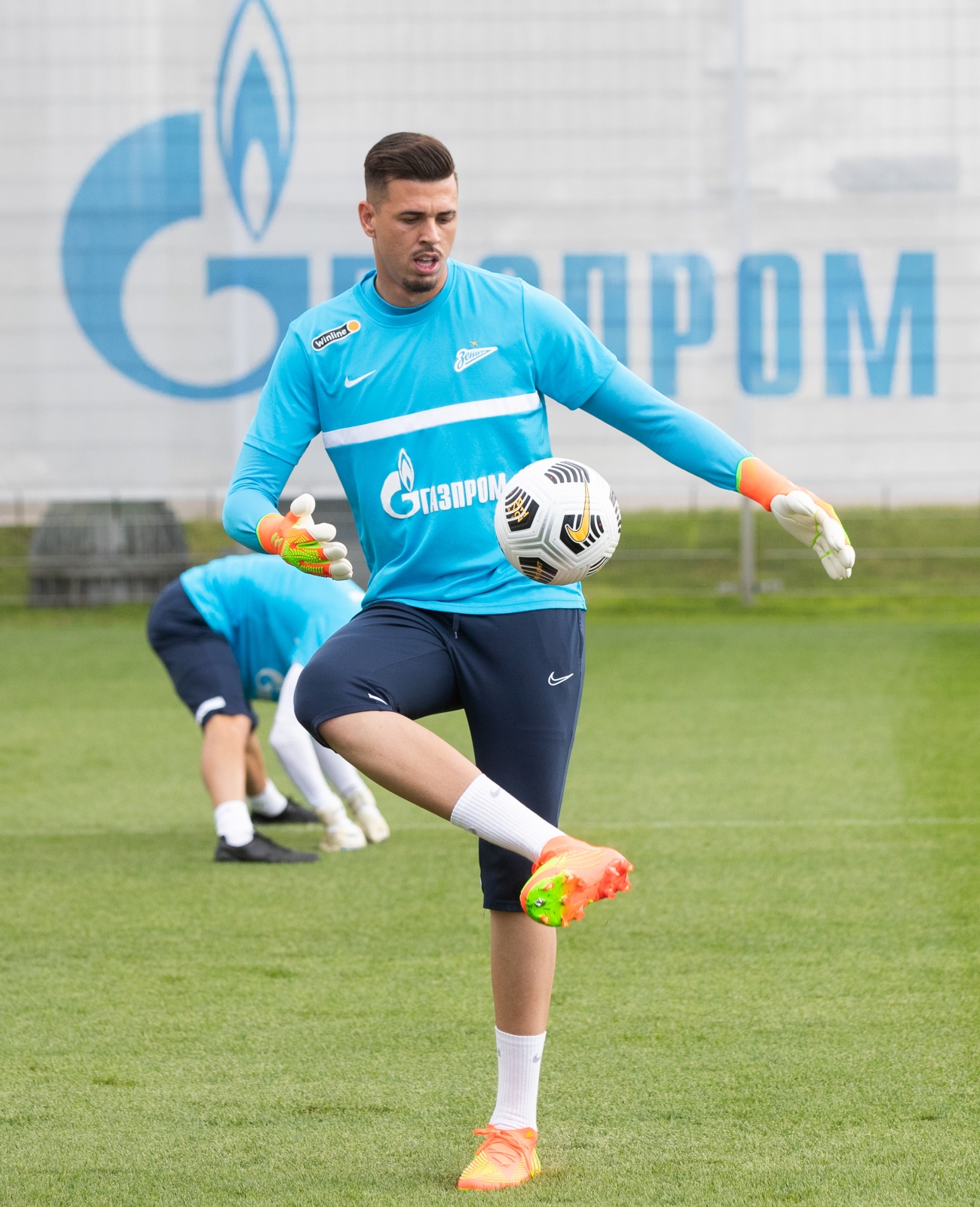 Первая тренировка Ивана Куарезмы