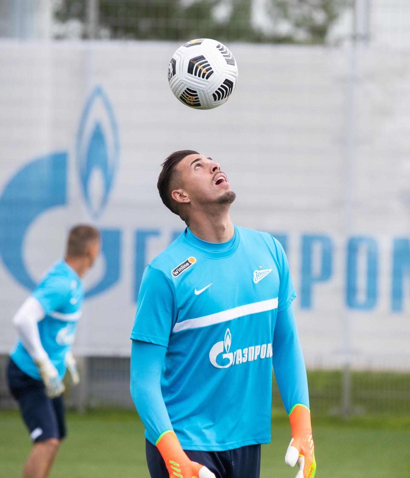 Первая тренировка Ивана Куарезмы