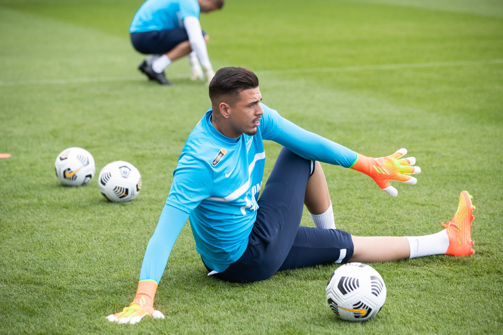 Первая тренировка Ивана Куарезмы