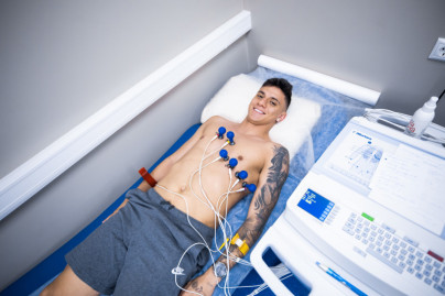 Медосмотр новых игроков «Зенита» в ММЦ «СОГАЗ»