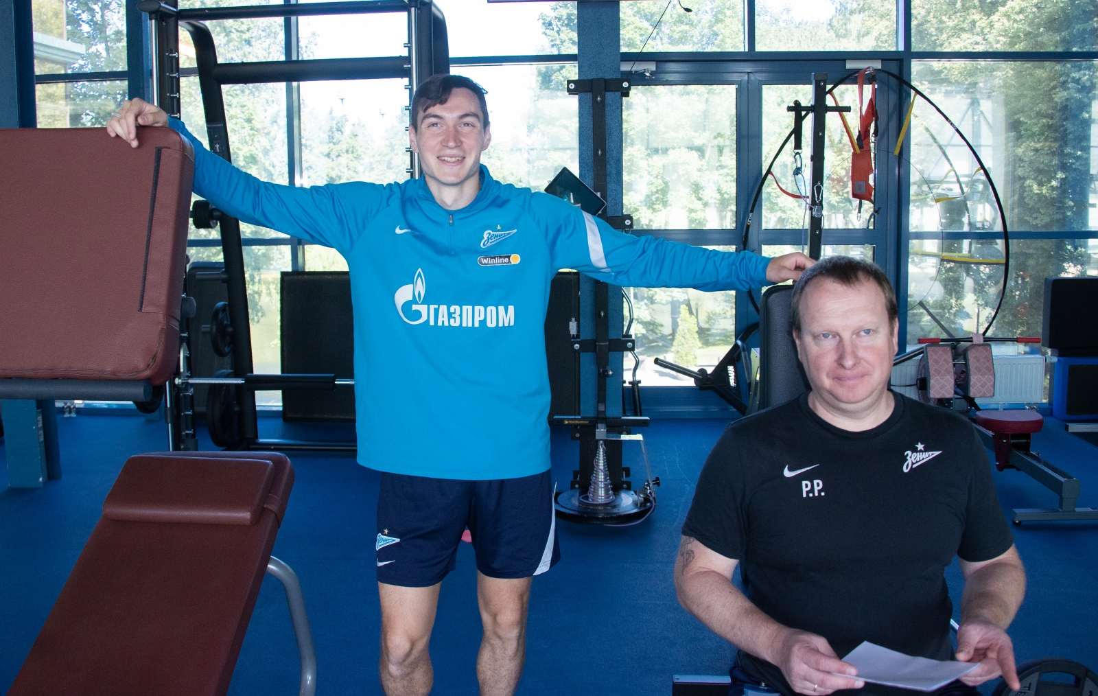 Открытая тренировка «Зенита» перед матчем с «Крыльями Советов»