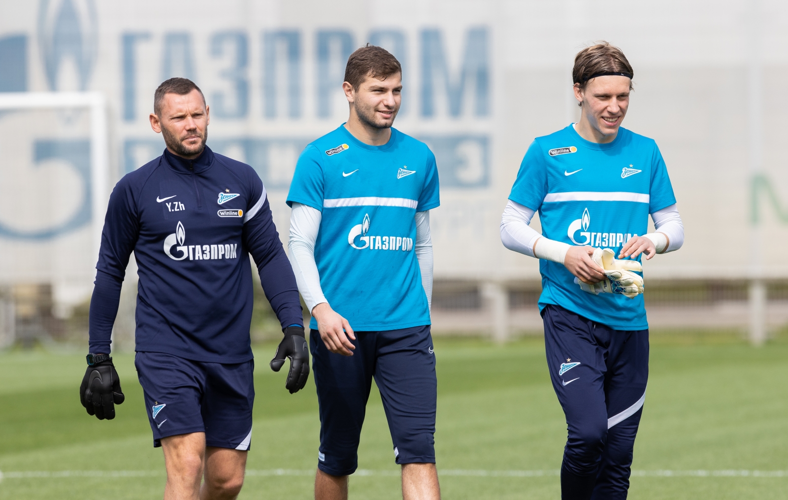 Открытая тренировка «Зенита» перед матчем с «Крыльями Советов»