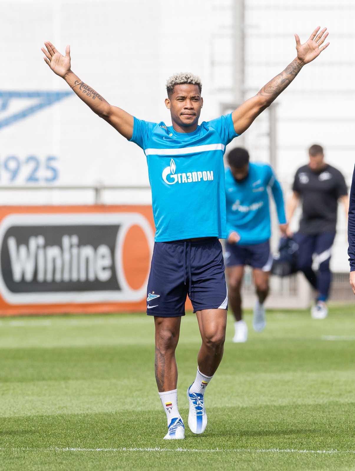 Открытая тренировка «Зенита» перед матчем с «Крыльями Советов»