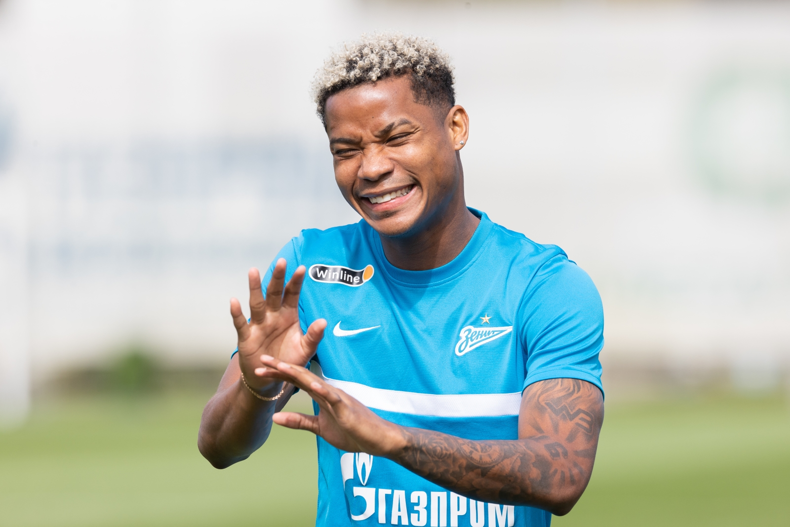 Открытая тренировка «Зенита» перед матчем с «Крыльями Советов»