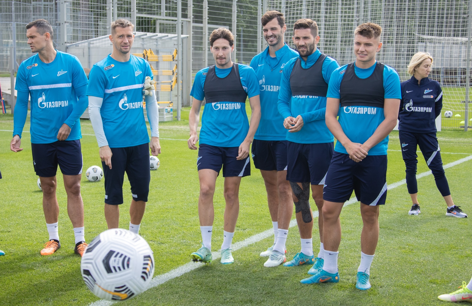 Открытая тренировка «Зенита» перед матчем с «Крыльями Советов»