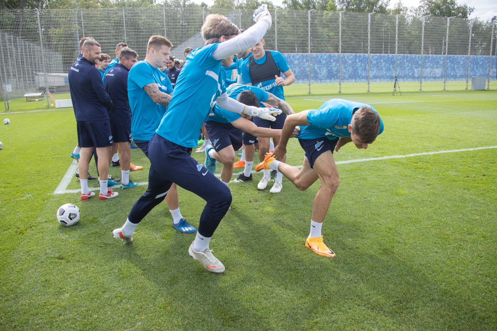 Открытая тренировка «Зенита» перед матчем с «Крыльями Советов»