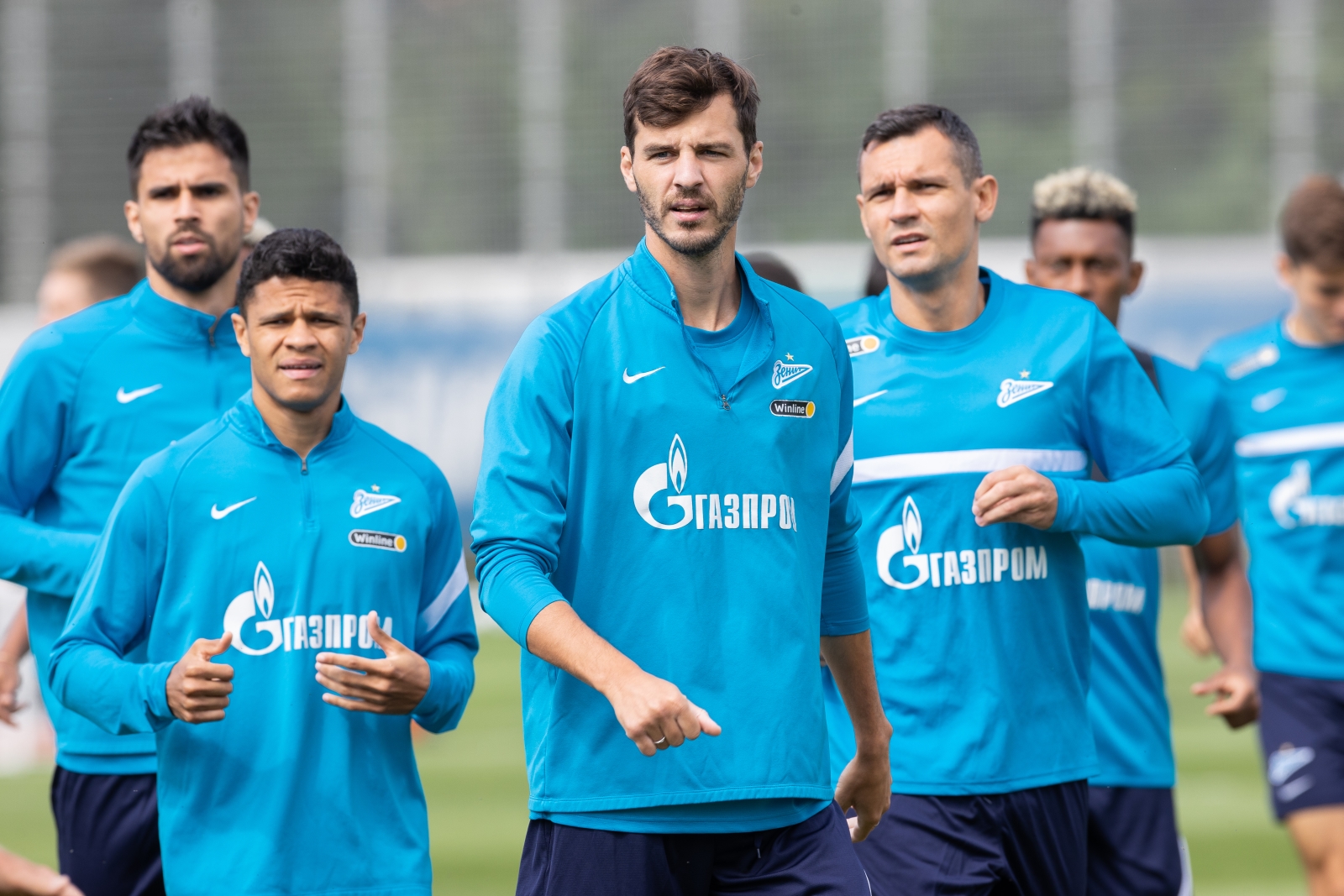Открытая тренировка «Зенита» перед матчем с «Крыльями Советов»