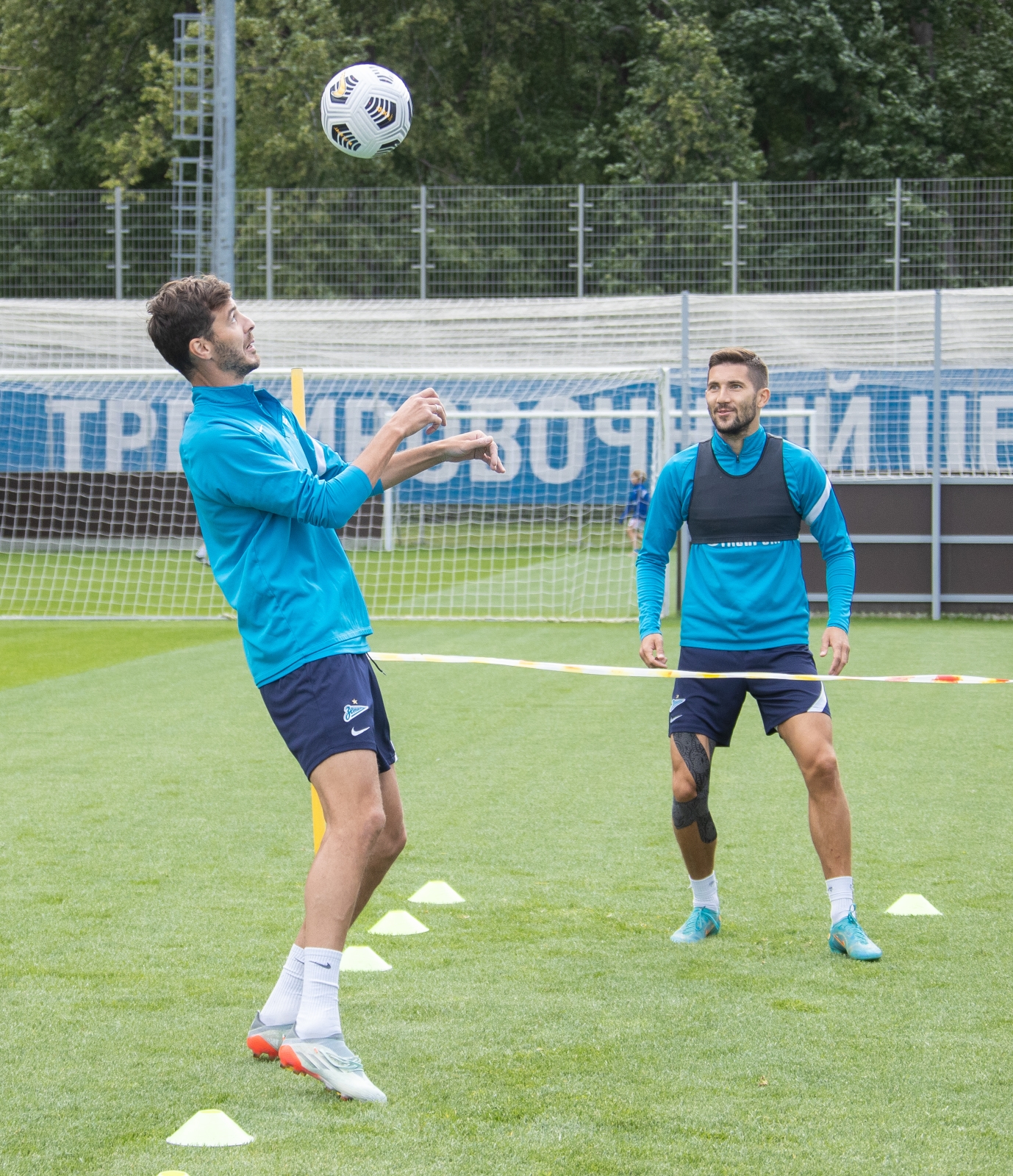 Открытая тренировка «Зенита» перед матчем с «Крыльями Советов»