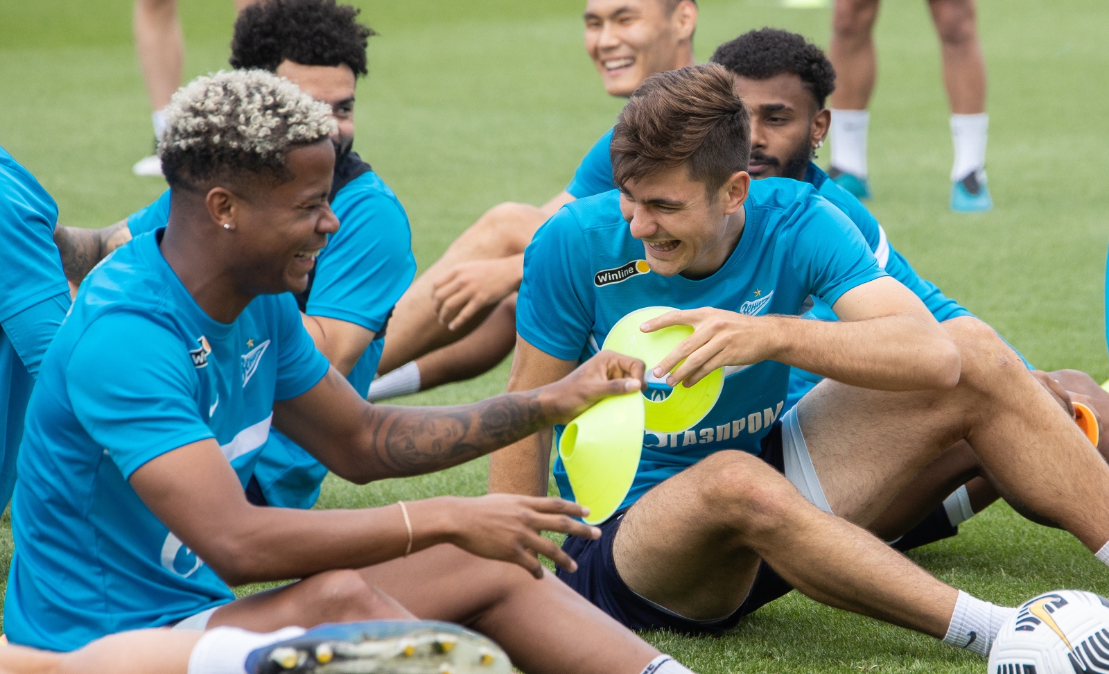 Открытая тренировка «Зенита» перед матчем с «Крыльями Советов»