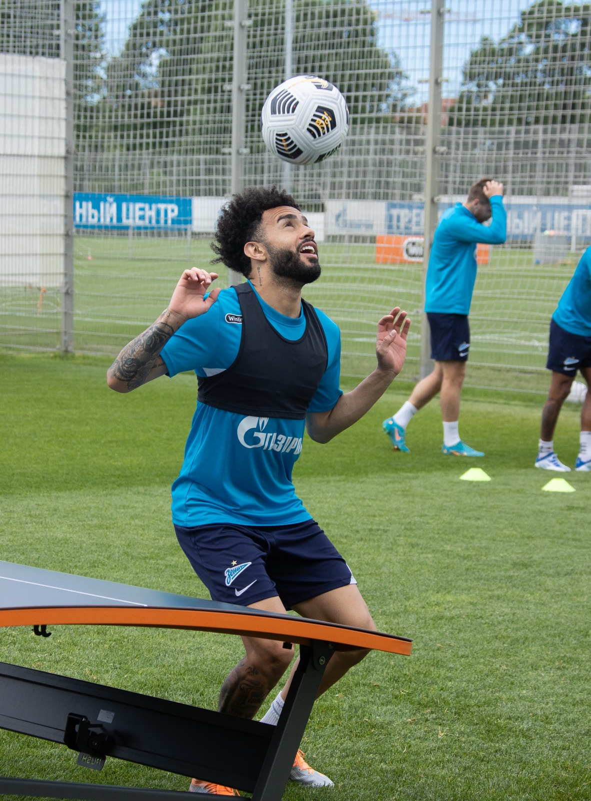 Открытая тренировка «Зенита» перед матчем с «Крыльями Советов»