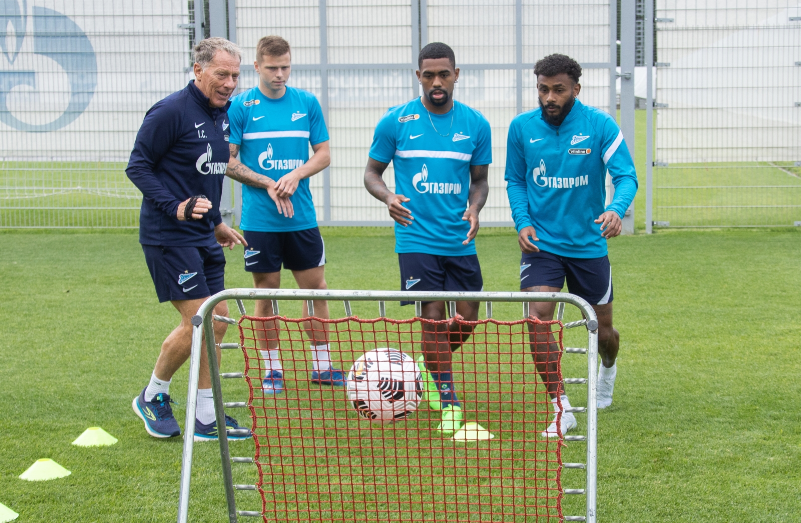 Открытая тренировка «Зенита» перед матчем с «Крыльями Советов»