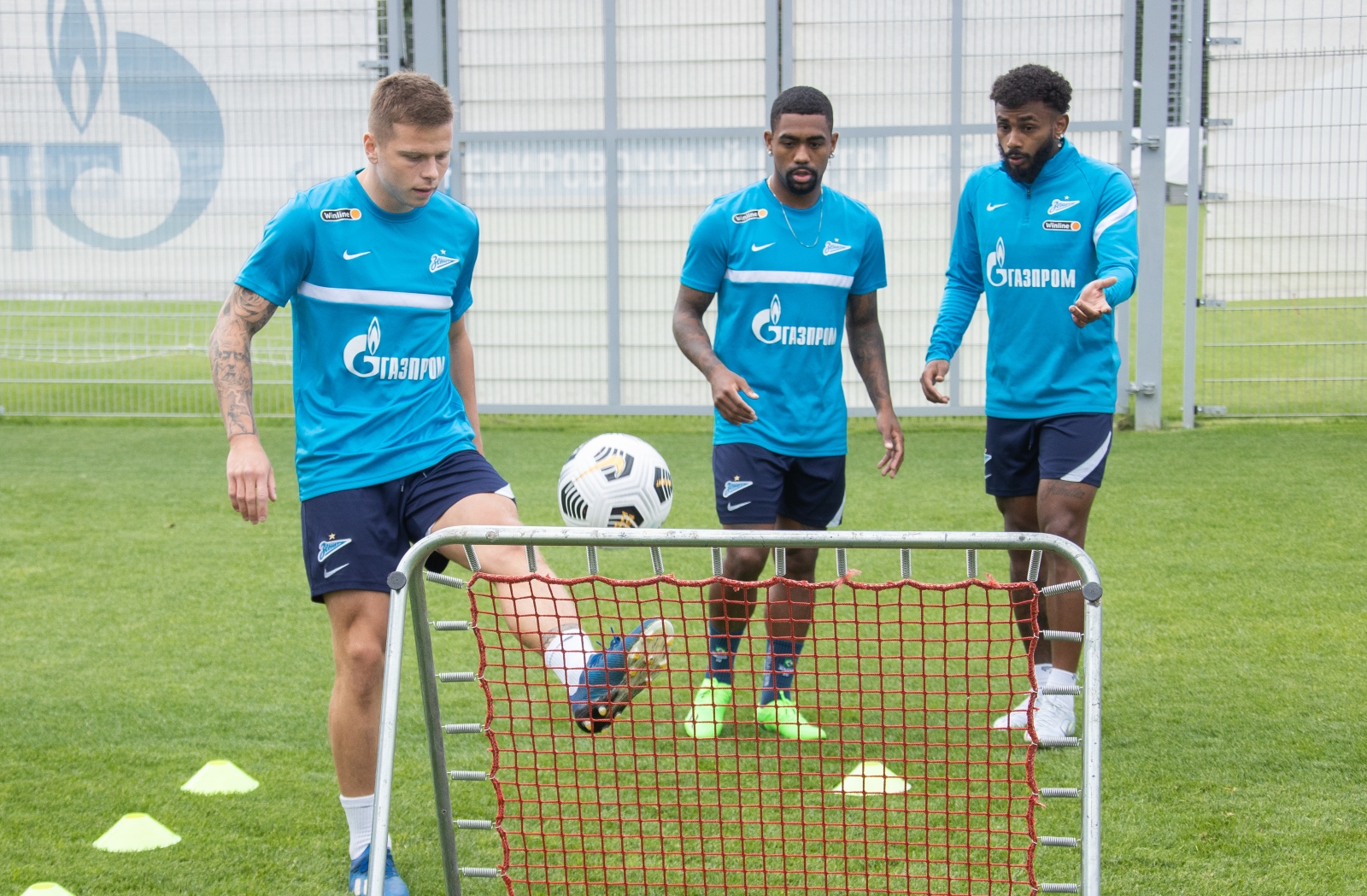 Открытая тренировка «Зенита» перед матчем с «Крыльями Советов»