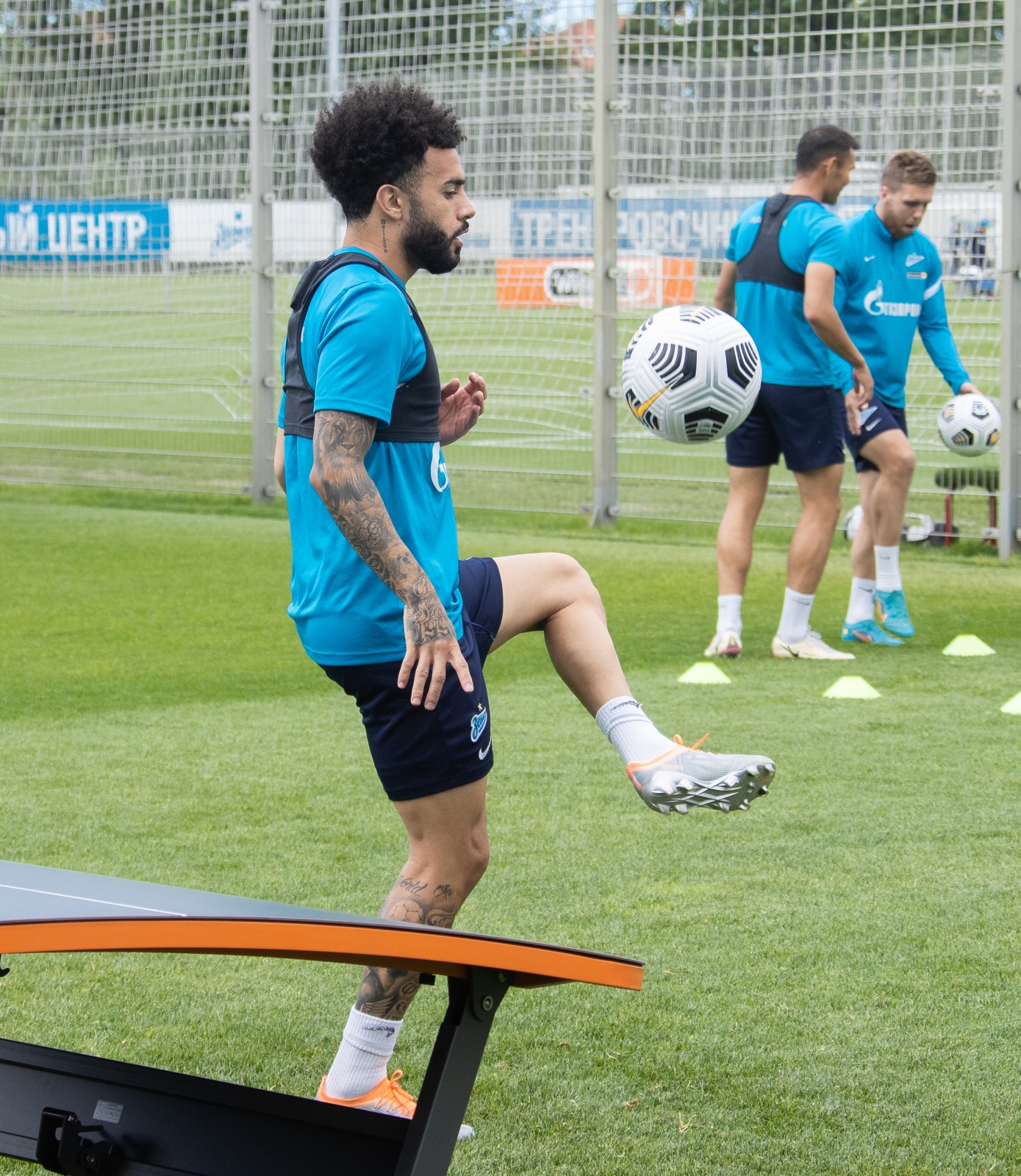 Открытая тренировка «Зенита» перед матчем с «Крыльями Советов»