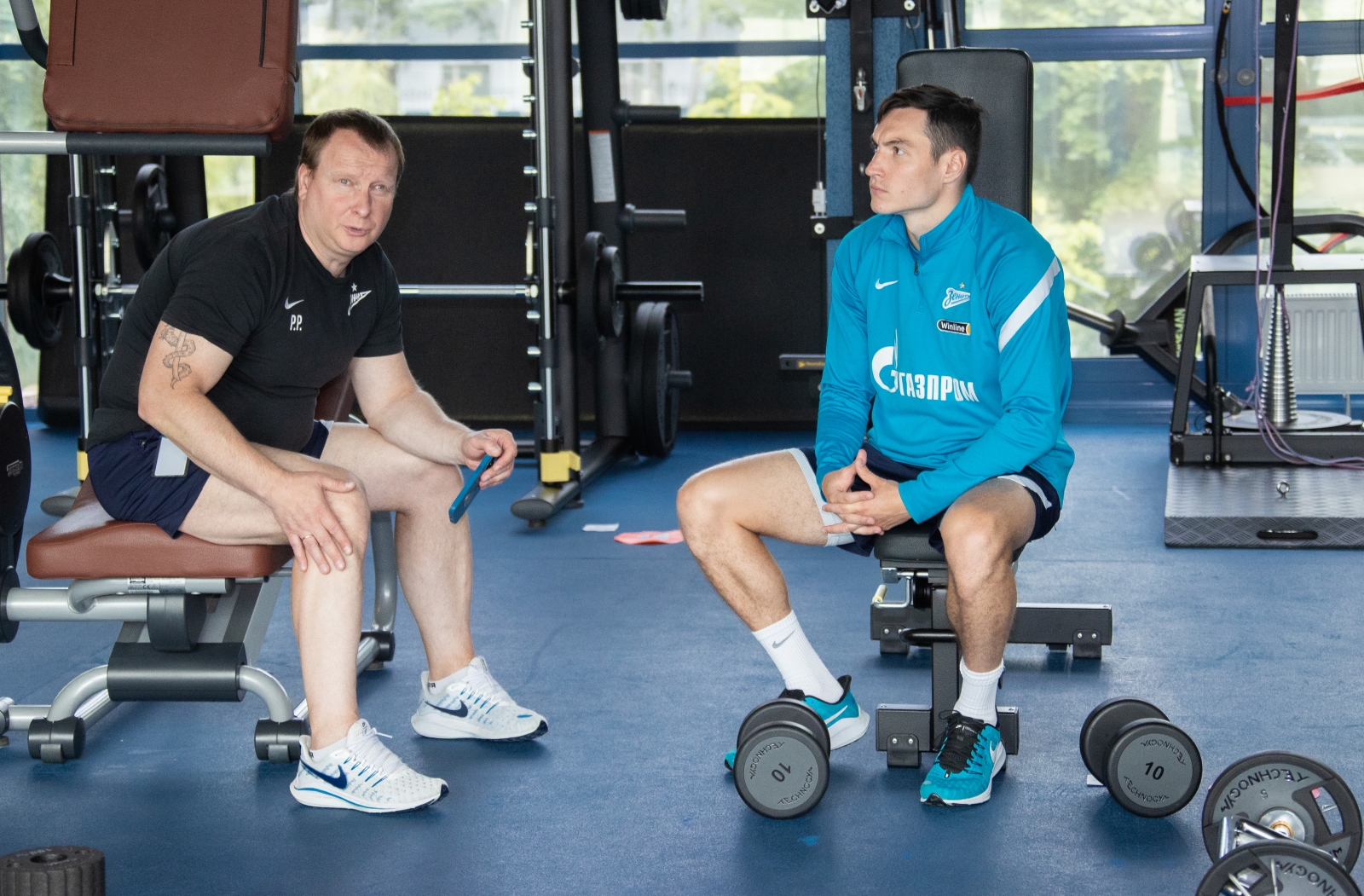 Открытая тренировка «Зенита» перед матчем с «Крыльями Советов»