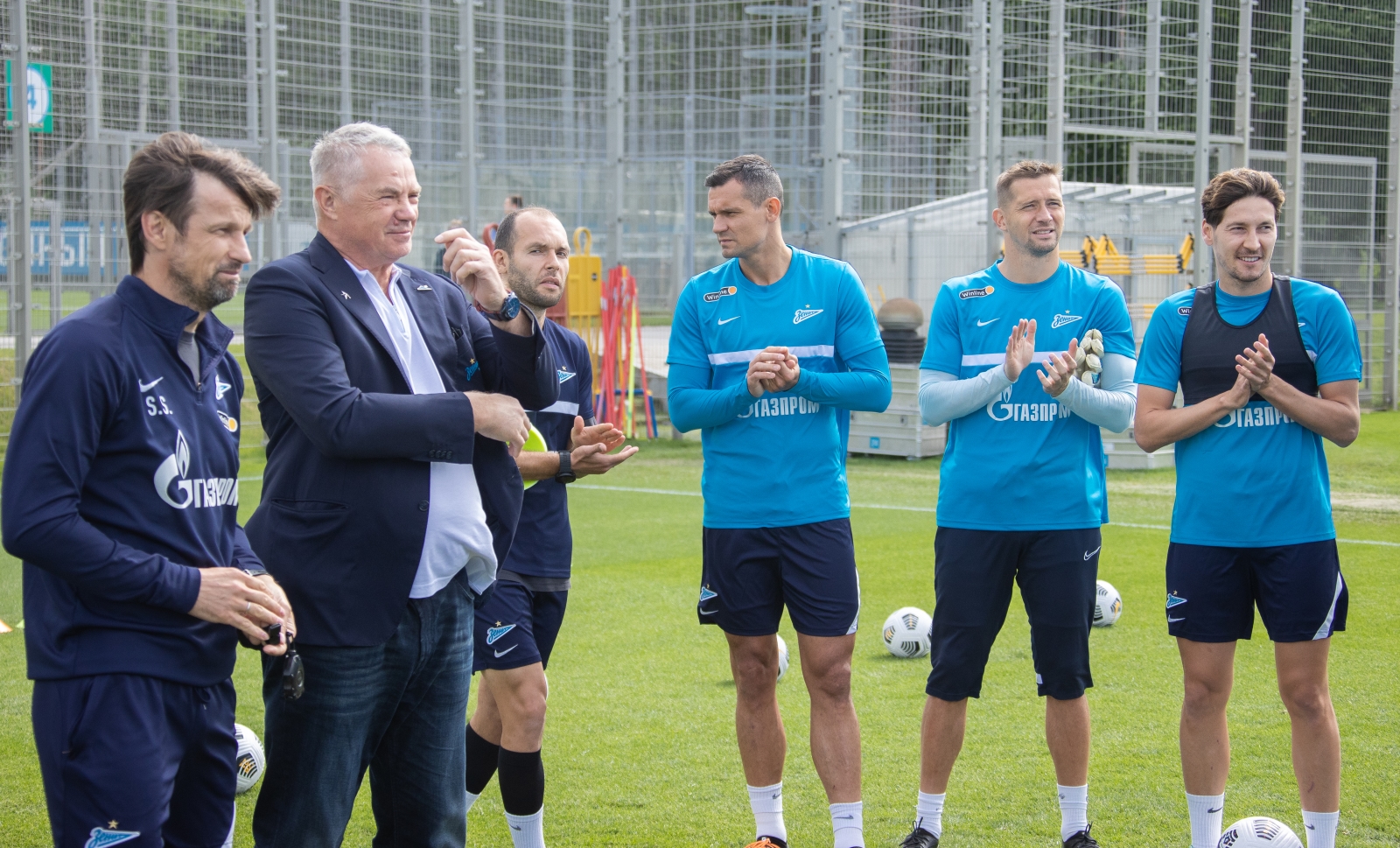 Открытая тренировка «Зенита» перед матчем с «Крыльями Советов»
