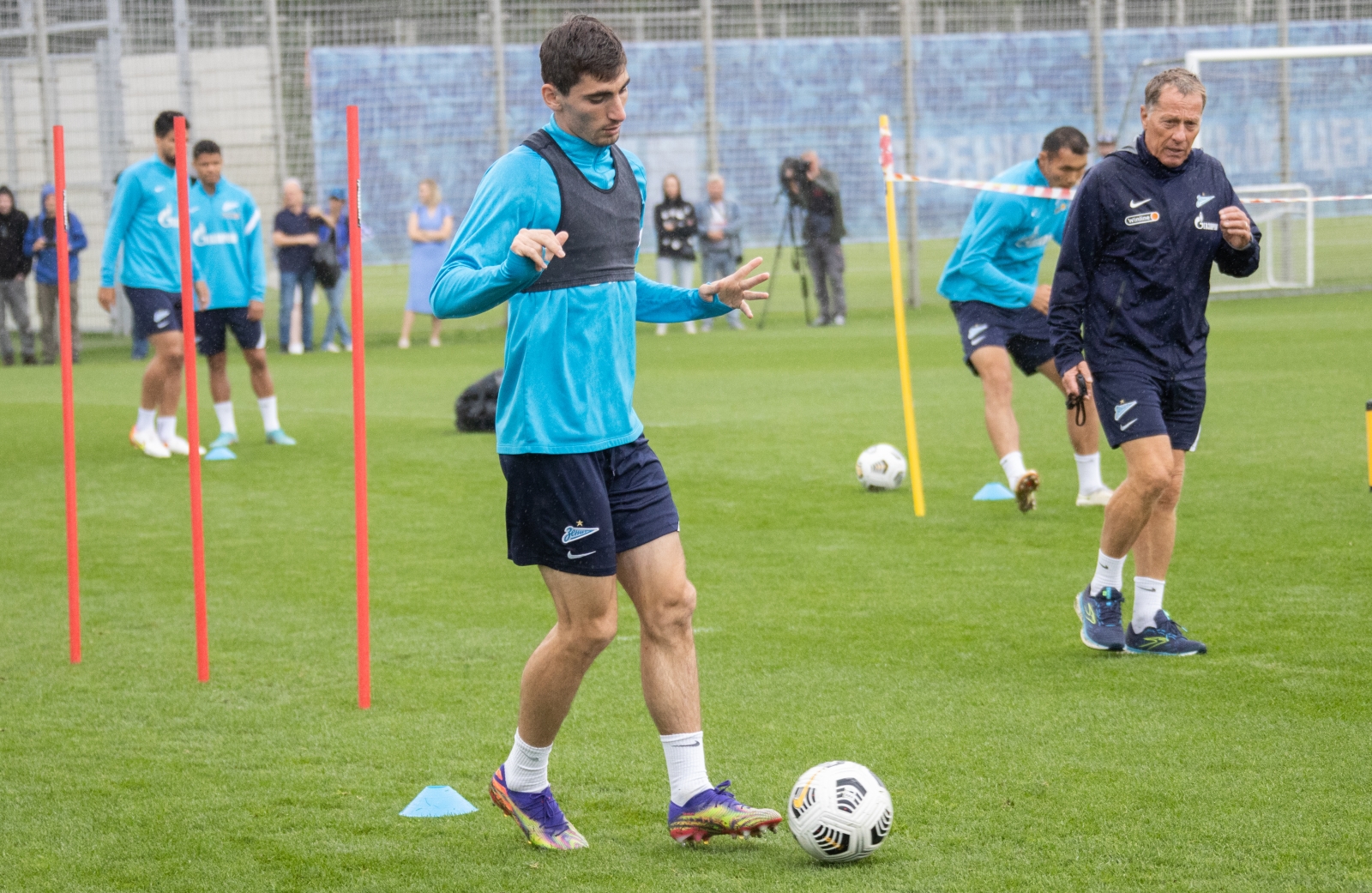 Открытая тренировка «Зенита» перед матчем с «Локомотивом»