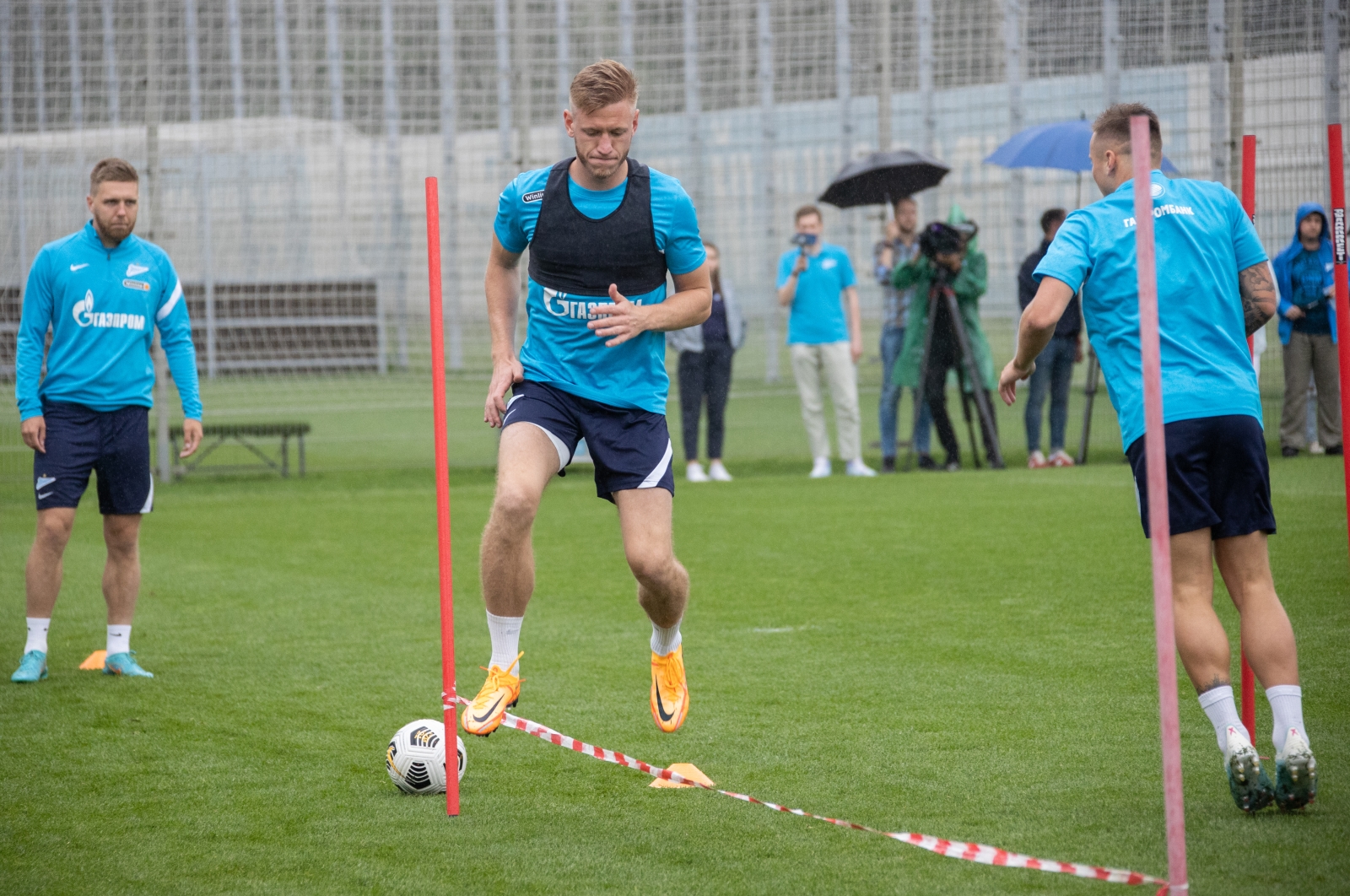 Открытая тренировка «Зенита» перед матчем с «Локомотивом»