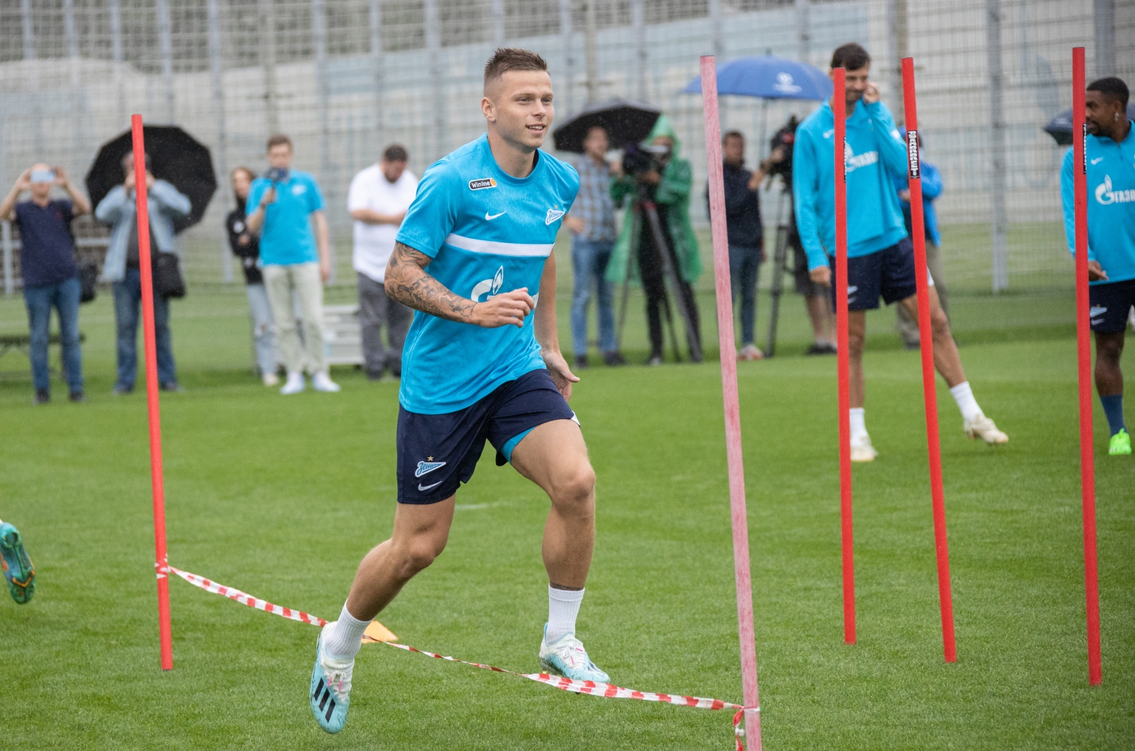 Открытая тренировка «Зенита» перед матчем с «Локомотивом»