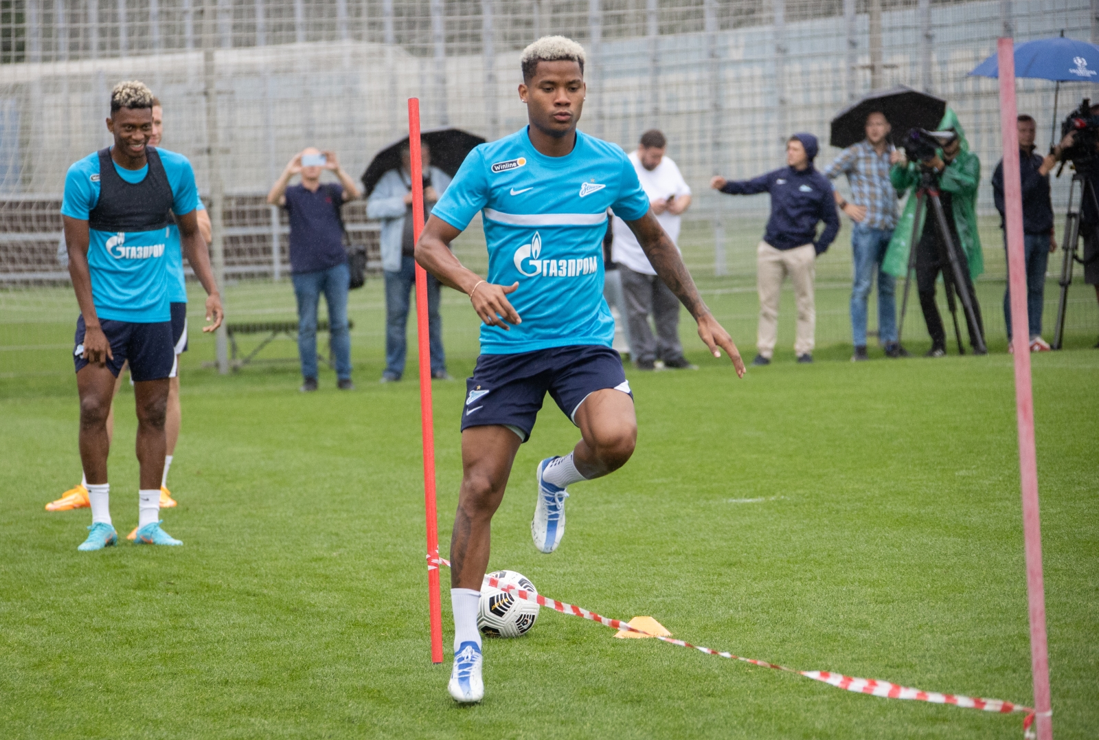Открытая тренировка «Зенита» перед матчем с «Локомотивом»