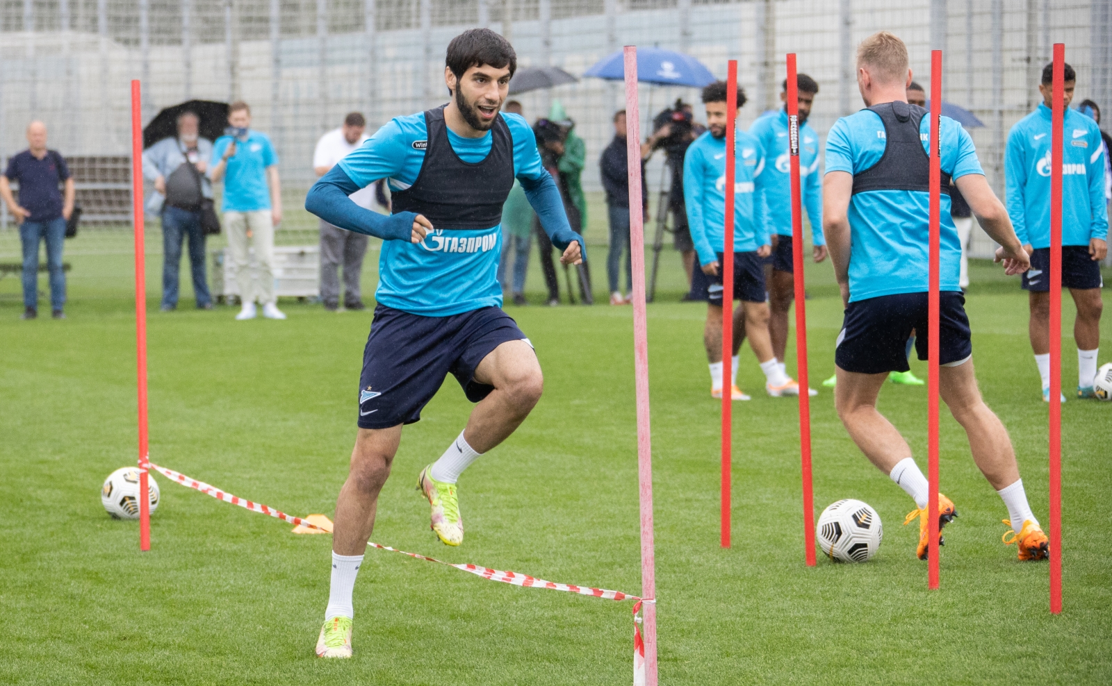 Открытая тренировка «Зенита» перед матчем с «Локомотивом»