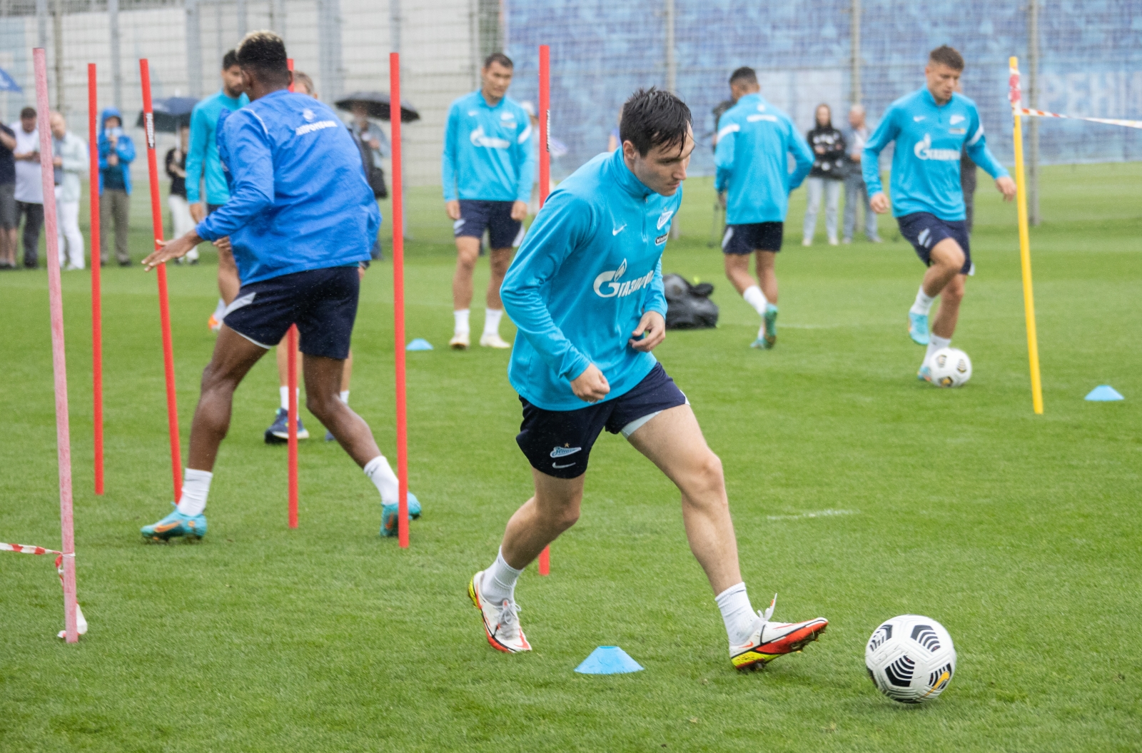 Открытая тренировка «Зенита» перед матчем с «Локомотивом»