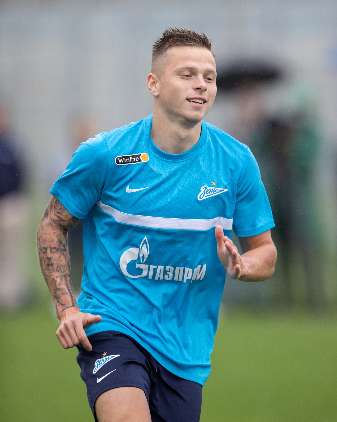Открытая тренировка «Зенита» перед матчем с «Локомотивом»