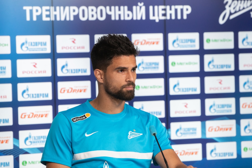 Пресс-конференция «Зенита» перед матчем с «Локомотивом»