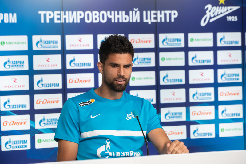 Пресс-конференция «Зенита» перед матчем с «Локомотивом»