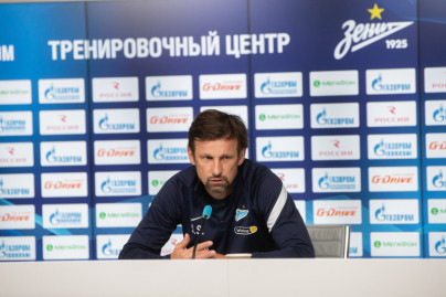 Пресс-конференция «Зенита» перед матчем с «Локомотивом»