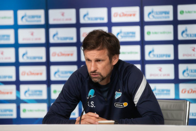 Пресс-конференция «Зенита» перед матчем с «Локомотивом»