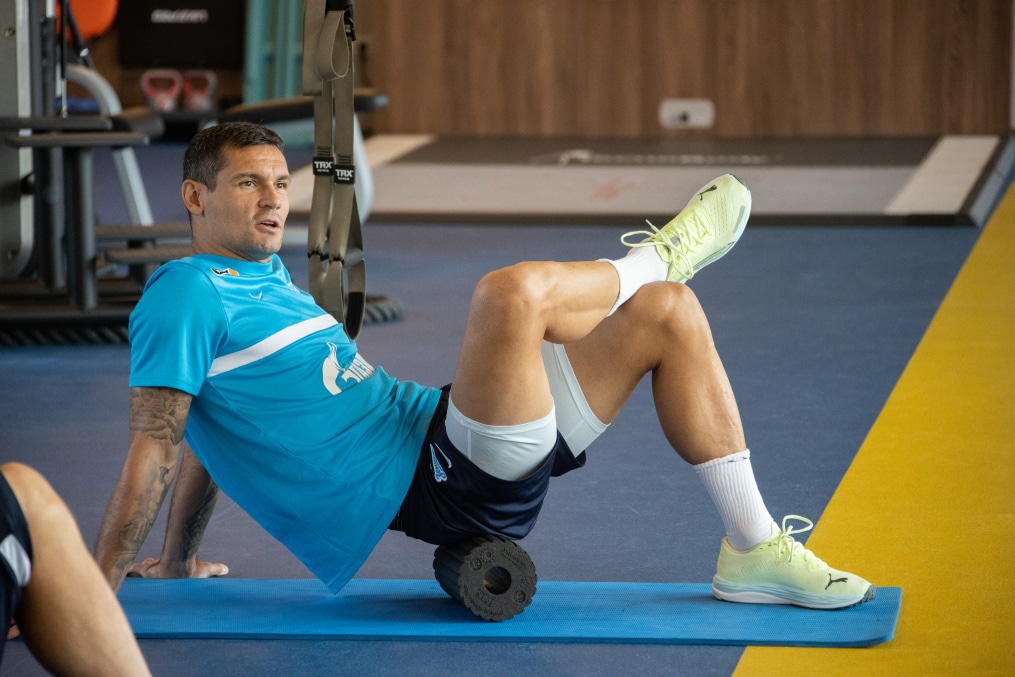 Открытая тренировка «Зенита» перед матчем с «Ахматом»