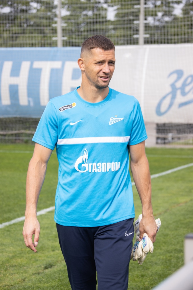 Открытая тренировка «Зенита» перед матчем с «Ахматом»