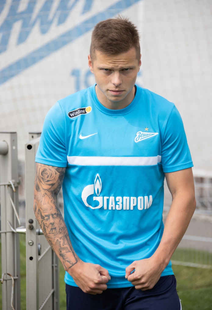 Открытая тренировка «Зенита» перед матчем с «Ахматом»