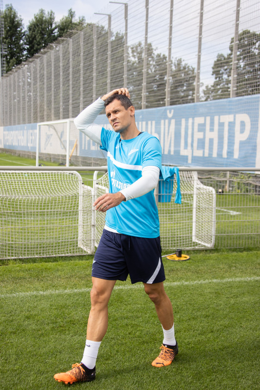 Открытая тренировка «Зенита» перед матчем с «Ахматом»