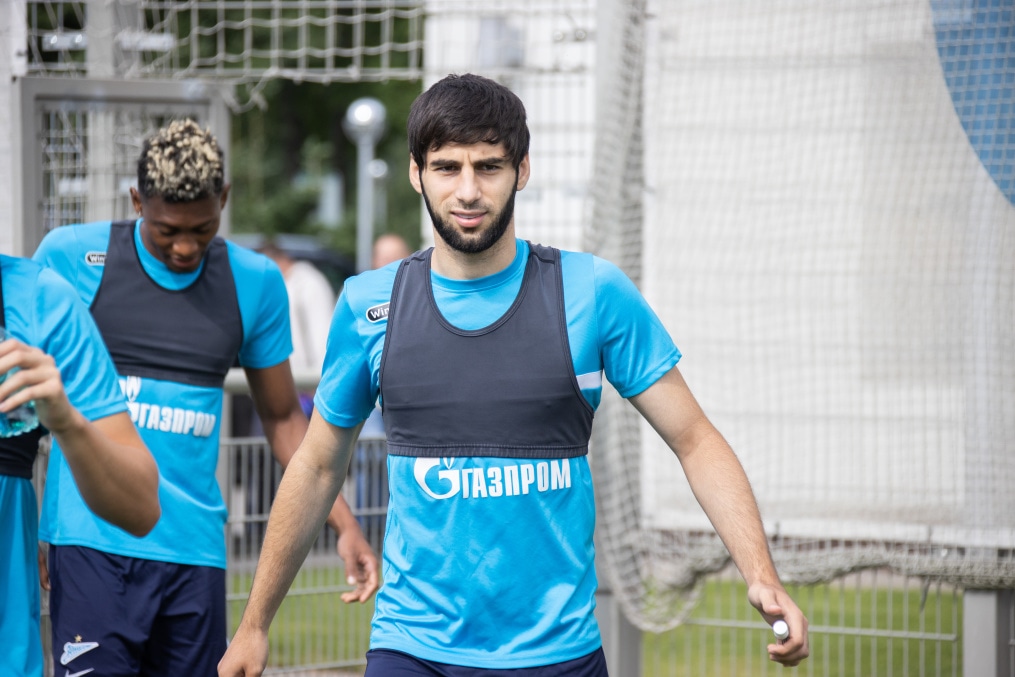Открытая тренировка «Зенита» перед матчем с «Ахматом»