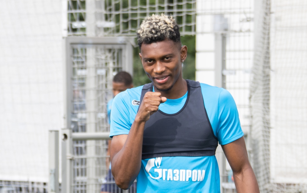 Открытая тренировка «Зенита» перед матчем с «Ахматом»